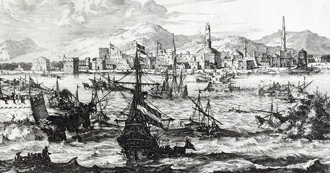 Fartyg i Mochas hamn